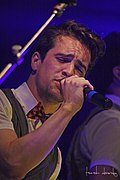 Brendon Urie Panic At The Disco Performing In 2011.jpg