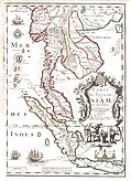 Карта Індокитаю, 1686 рік