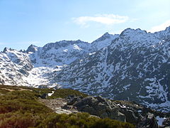 Circo de Gredos en la sierra de Gredos