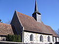 L'église Saint-Aubin.