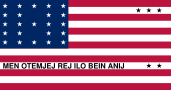 Flag of Bikini Atoll (1987-)