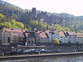 Heidelberg, Germany. Castle viewed from north east