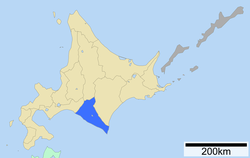 Location of Subprefektur Hidaka