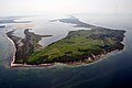 Hiddensee vanuit het noorden