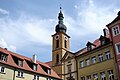 Turm der katholischen Stadtpfarrkirche St. Johannes