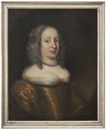 Magdalena Sibylla, 1631-1719, prinsessa av Holstein-Gottorp (Juriaen Ovens) - Nationalmuseum - 15955.tif