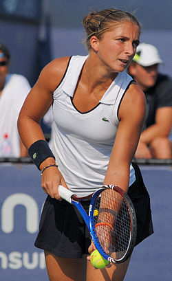 Sara Errani Yhdysvaltain avoimissa 2010.