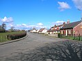 Looking down towards Overton from the institute