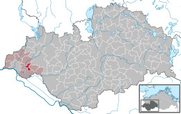 Tessin bei Boizenburg – Mappa