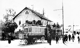 Omnibus, ako prezývali v tej dobe trolejbus, začal premávať medzi Popradom a Starým Smokovcom v roku 1904