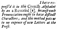Tərs a Edvard Lluydun "Archaeologia Britannica" (1707) əsərində.