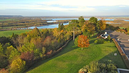 Son parc et sa vue panoramique.