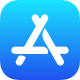 Логотип программы Apple App Store