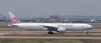 B-18005 - Boeing 777-309(ER) - China Airlines PVG 100519 (47043414474).jpg