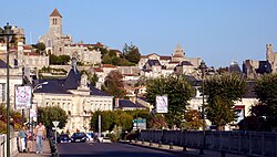 Skyline of Chauvigny