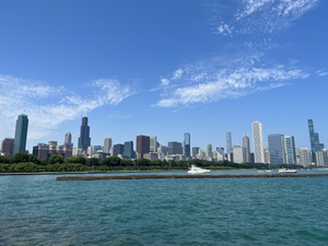 Skyline of the Loop from Lake Michigan