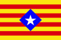 Estelada romboidal (Versión primitiva d'a estelada azul).