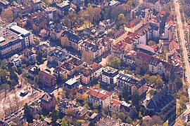 Heidelberg-Weststadt, Kreuzung Wilhelmstr./Zähringerstr.