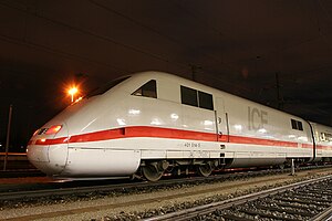 Triebkopf 401 514 des Triebzugs 114 in Nürnberg Hbf