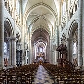 Interior of Sens Cathedral