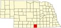 State map highlighting Franklin County