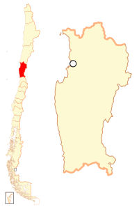 Localização da Coquimbo (região)