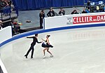 Thumbnail for File:Ostrava, 2017 European Figure Skating Championships, Alexandra Nazarova, Maxim Nikitin (UKR).jpg