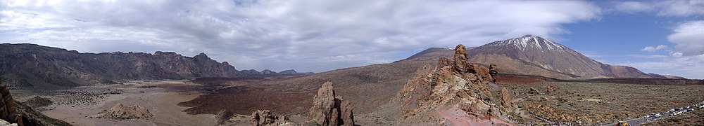 Panorama Nacionalnog parka Teide