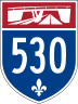 Autoroute 530 marker