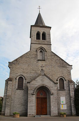 De Sint-Eligiuskerk in Calonne