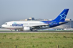 Air Transat at CDG Airport