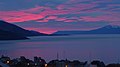 Blue hour in southernmost Argentina, 5 October in Ushuaia.