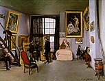 L'Atelier de la rue de la Condamine, Bazille