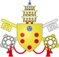 coats of arms of popes.