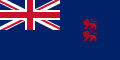 Última bandeira de Chipre sob o domínio colonial britânico (1922-1960)