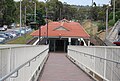 Station building and entrance, December 2008