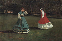 A Game of Croquet, 1866[58]