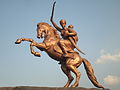 馬哈拉施特拉邦索拉普的拉克什米騎馬雕像