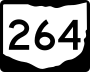 State Route 264 marker