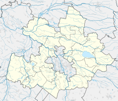 Mapa konturowa powiatu opolskiego, na dole po lewej znajduje się punkt z opisem „Jaczowice”