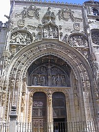 Iglesia de Santa María la Real (Aranda de Duero), de Simón de Colonia, Juan de Gumas, Juan de Nóveda y Francisco de Colonia (ca. 1500-1515).