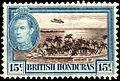 British Honduras 15c stamp of 1938, Sergeant's Cay, 1938