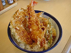 Tendon (tempura-donburi)