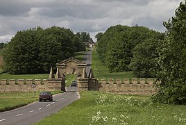 La puerta de Carrmire (c.1730), en el castillo de Howard