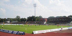 Spiel am 12. August 2007 zwischen dem SSV Ulm 1846 und dem SV Waldhof Mannheim