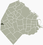 Location of Versalles within Buenos Aires