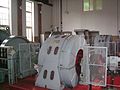 Maschinensaal 2004 – Generator SEE 1614-16 des VEB Elektromotorenwerk Dessau von 1954