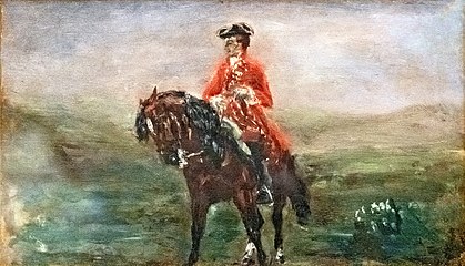  Cavalier en costume du XVIIIe siècle