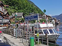 Passagierboot in Hallstatt