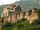 Akhtala monastery and the fortified walls